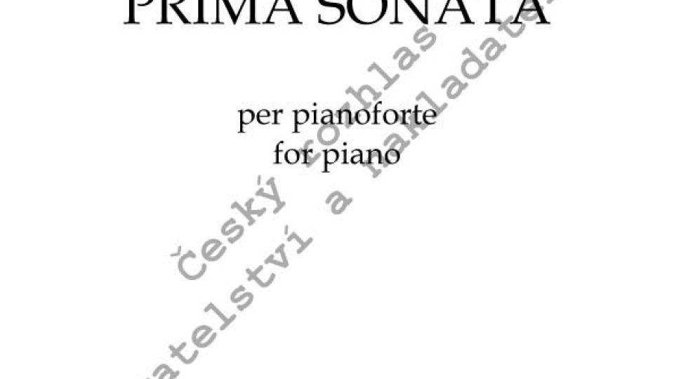 Jan Novák - Prima sonata