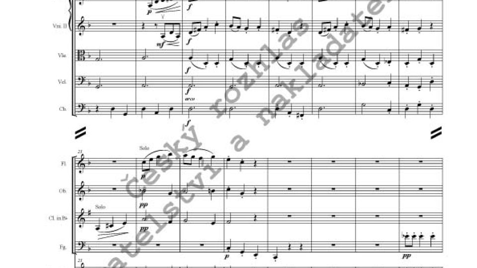 Jindřich Feld - 4 moravské vánoční písně pro malý instrumentální soubor