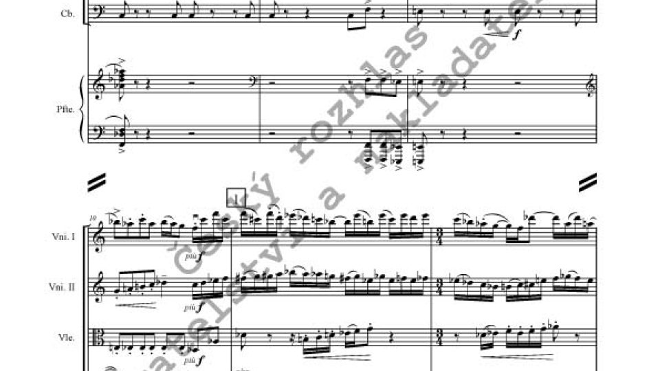Vítězslava Kaprálová - Partita pro smyčcový orchestr a klavír op. 20