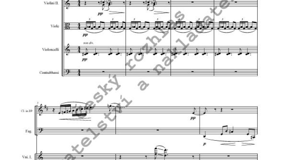 Zdeněk Pololáník - Concerto grosso č. 2 pro klarinet, fagot a smyčce