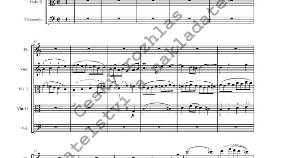 F. V. Kramář (editor Marek Štryncl) - Quintetto pour une Flute, Violon, deux Violes, et Violoncelle, Oeuv. 58
