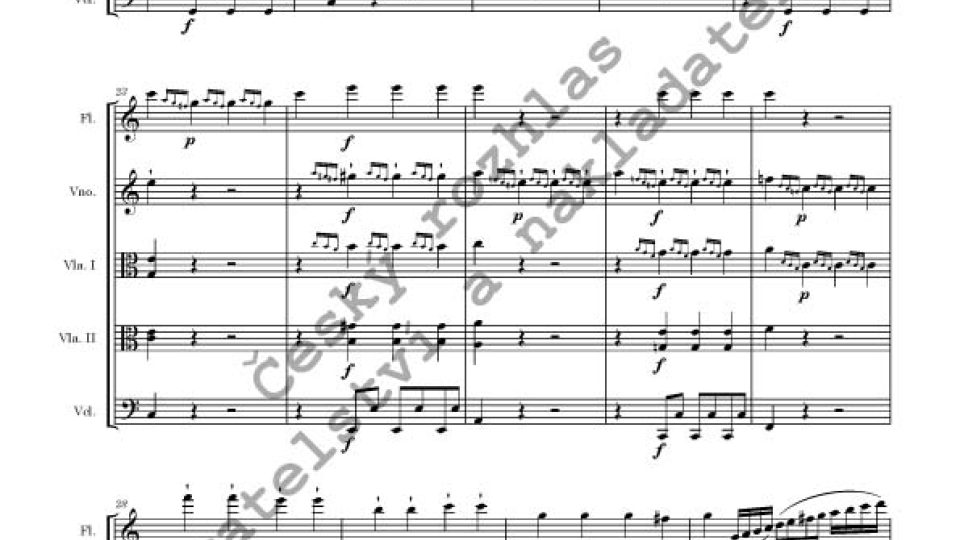 F. V. Kramář (editor Marek Štryncl) - Quintetto pour une Flute, Violon, deux Violes, et Violoncelle, Oeuv. 58