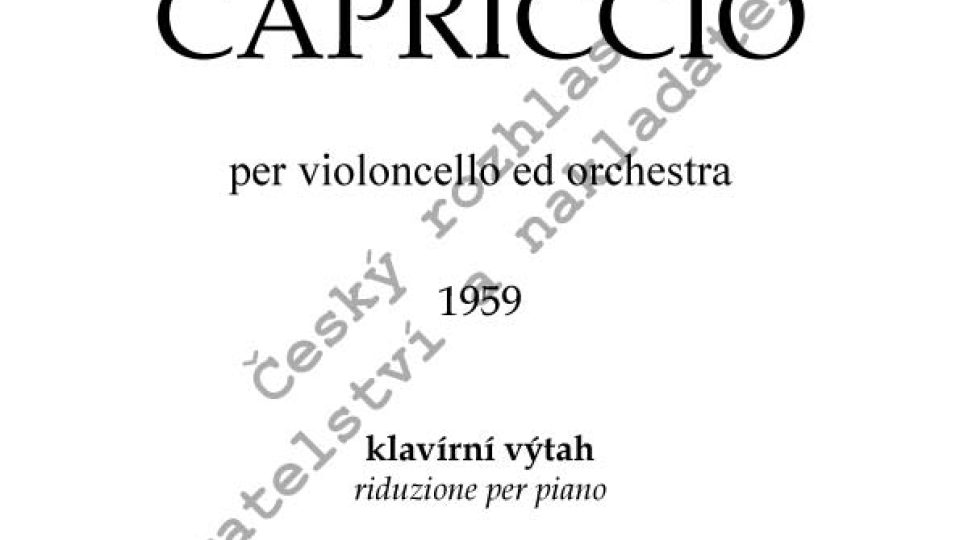 Jan Novák - Capriccio/kl. výtah