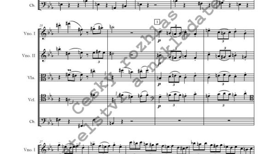 Adolf Míšek - Smyčcový kvintet Es dur