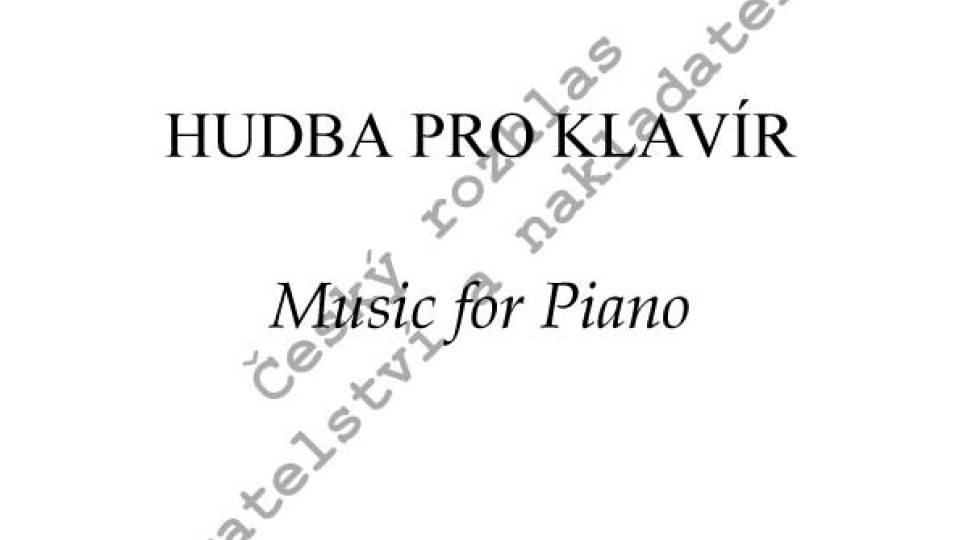 Ilja Hurník - Hudba pro klavír