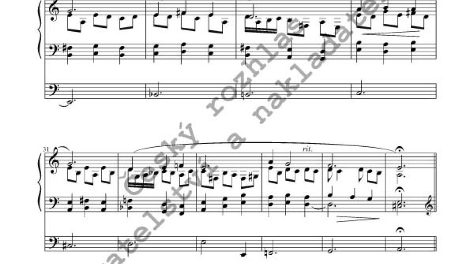 Bedřich Antonín Wiedermann - Varhanní skladby III