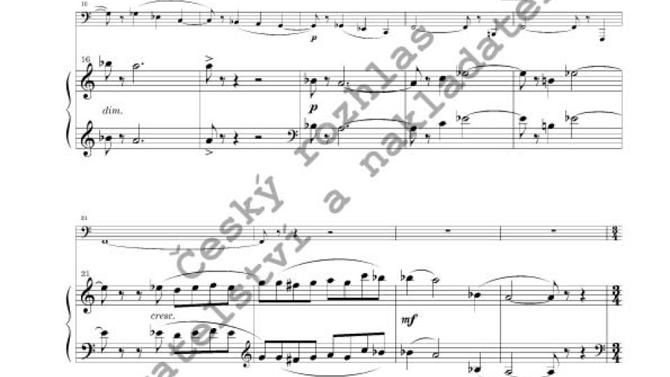 František Domažlický - Sonatina pro tubu a klavír