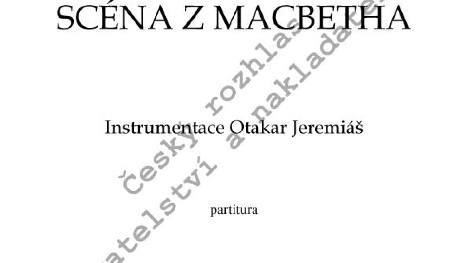 Bedřich Smetana - Scéna z Macbetha