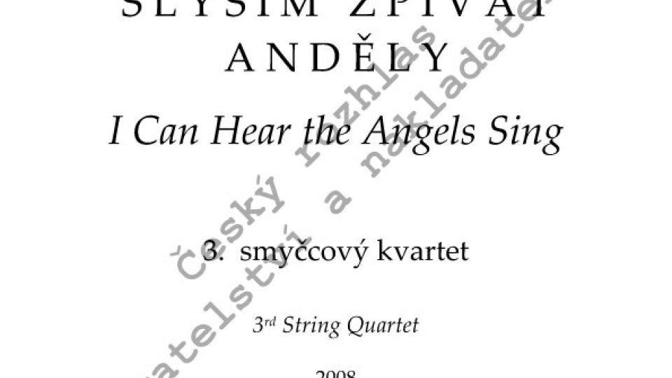 Slyším zpívat anděly - Ivan Kurz