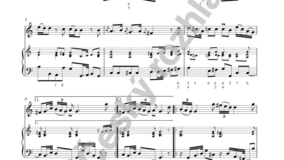 Sonáty pro housle/flétnu a basso continuo op. 2  - Václav Vodička