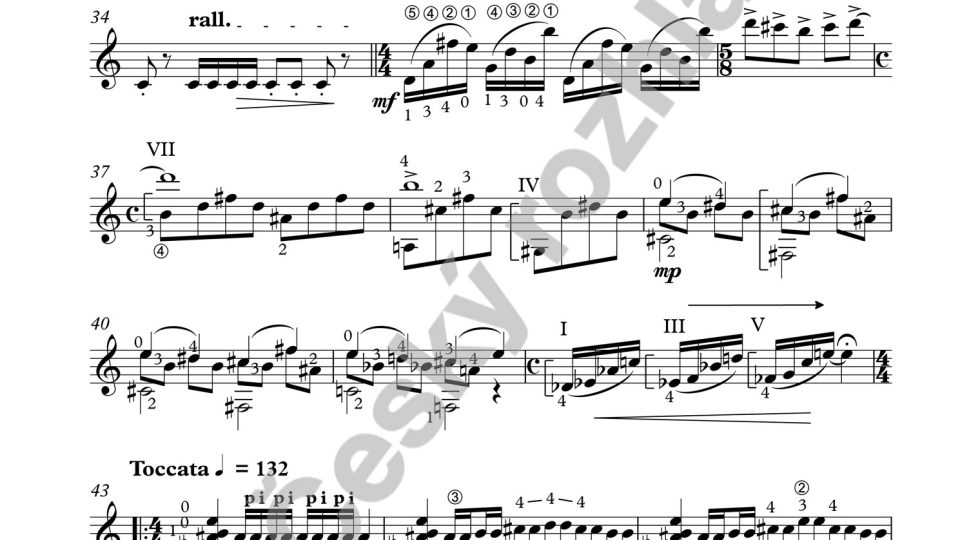 Canzona e tocatta per chitarra - Lukáš Sommer | foto: Nakladatelství ČRo Canzona e tocatta per chitarra - Lukáš Sommer