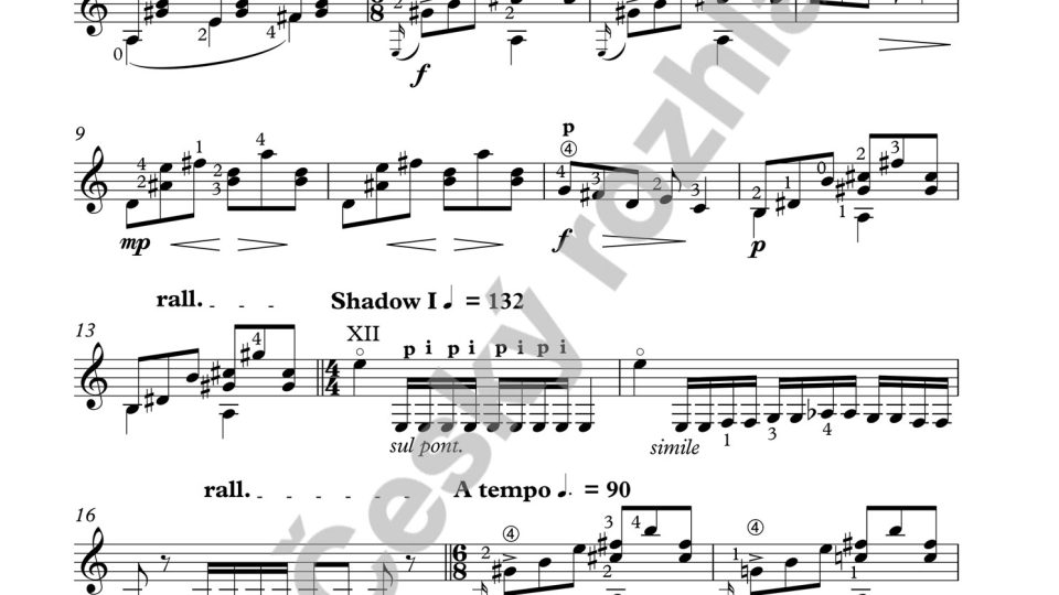 Canzona e tocatta per chitarra - Lukáš Sommer | foto: Nakladatelství ČRo Canzona e tocatta per chitarra - Lukáš Sommer