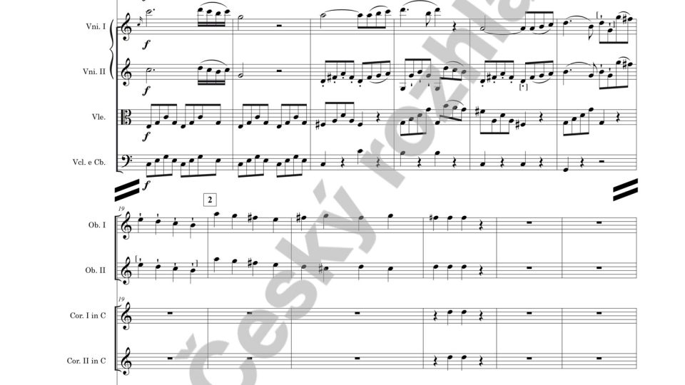 Koncert pro violoncello a orchestr C dur "Seydlův" - Antonín Kraft (ed. Jakub Michl)