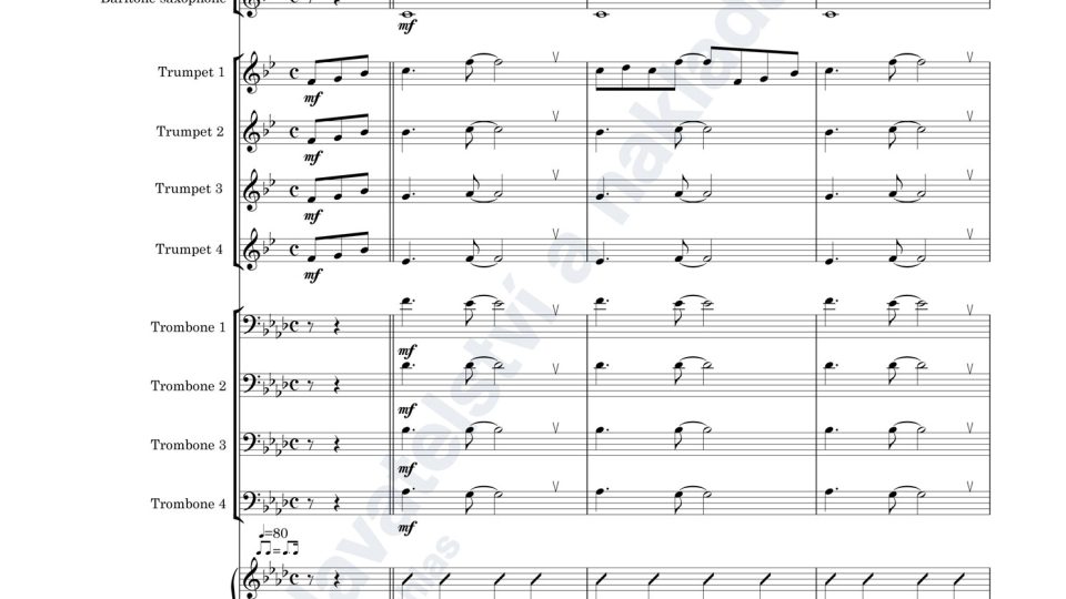 Růžová krinolína, Říkej mi to potichoučku (arr. Václav Hybš)