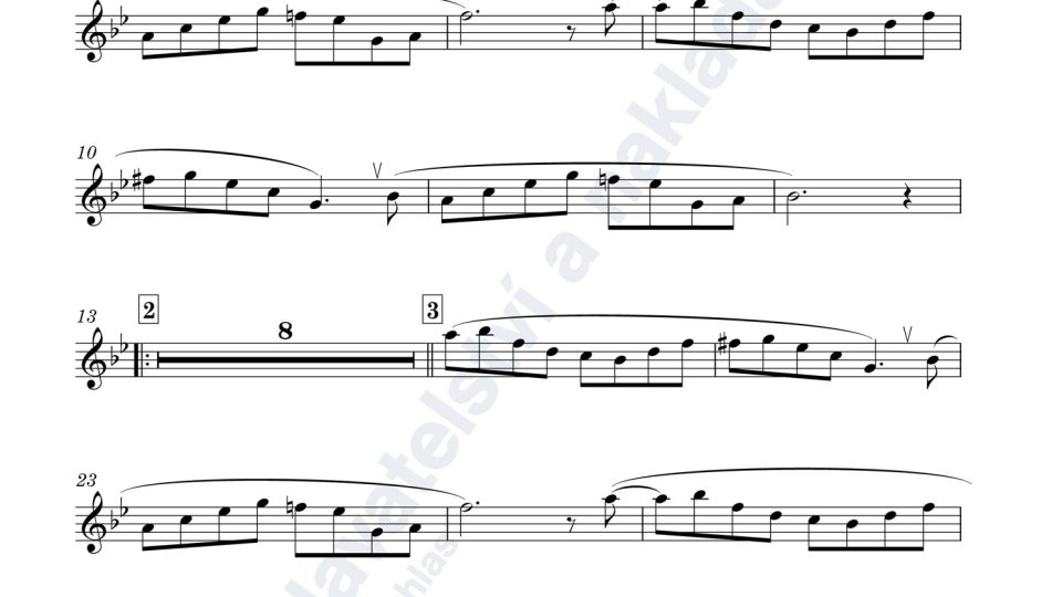 Růžová krinolína, Říkej mi to potichoučku (arr. Václav Hybš)