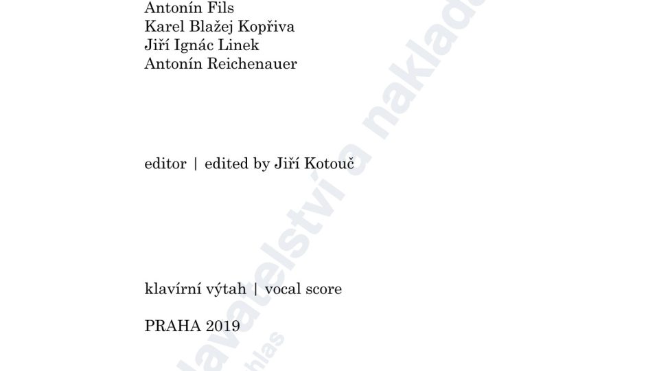 Duchovní árie a dueta (ed. Jiří Kotouč)